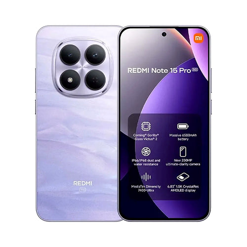 Celular Xiaomi Redmi Note 15 Pro 5G Titanium 8GB/256GB Ex