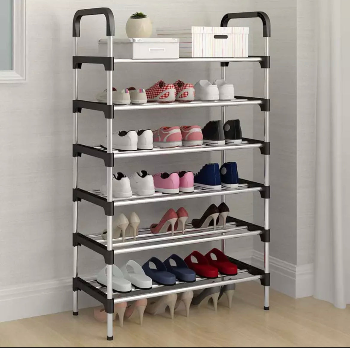 Organizador Zapatos 6 Niveles Estante AC