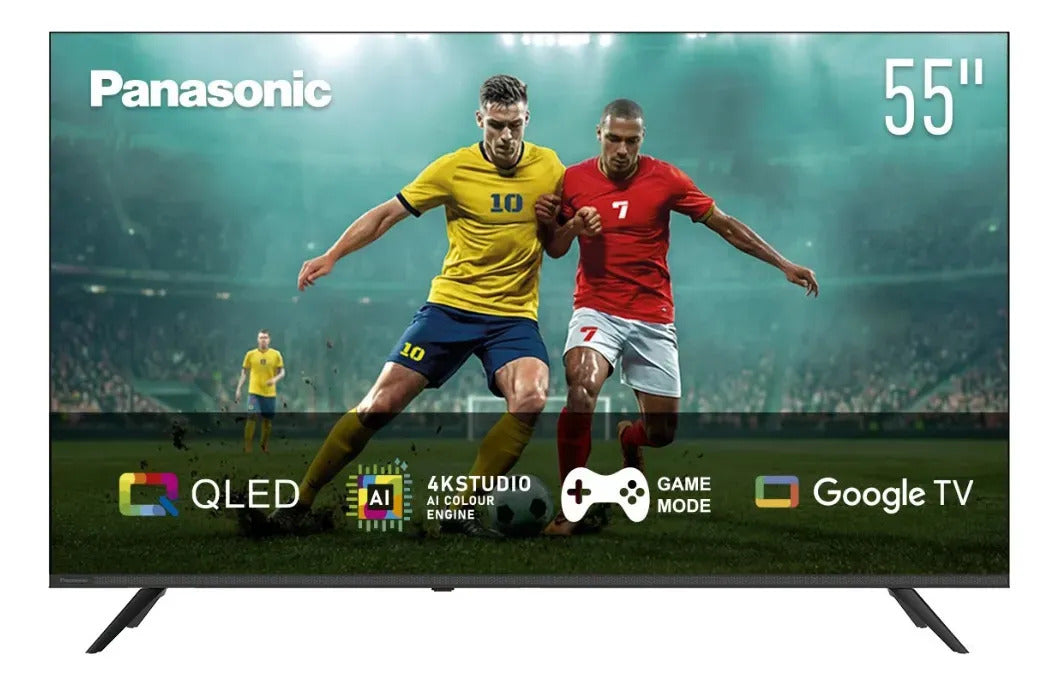 TV Panasonic 55" W80CPN 4KQLED Negro