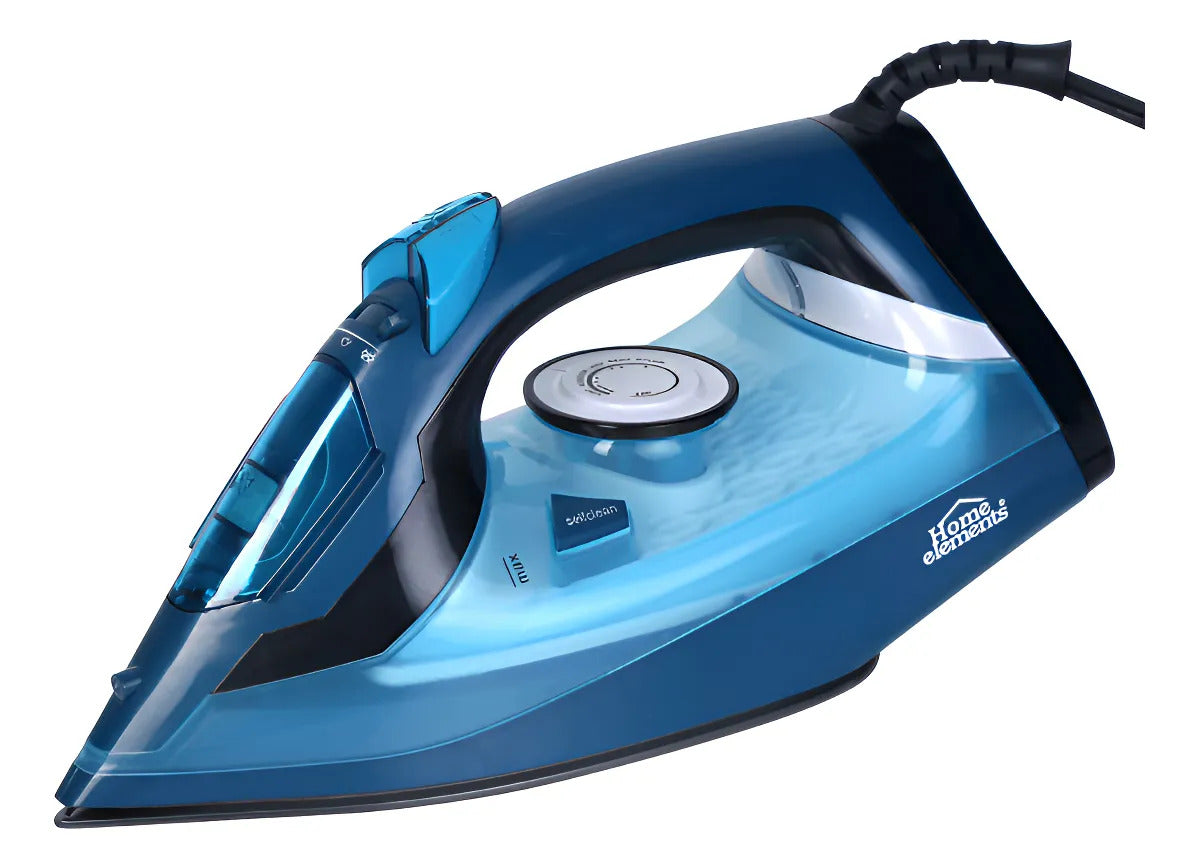 Plancha a Vapor y Seco He HEPV262C Steam Iron Ceramica Azul