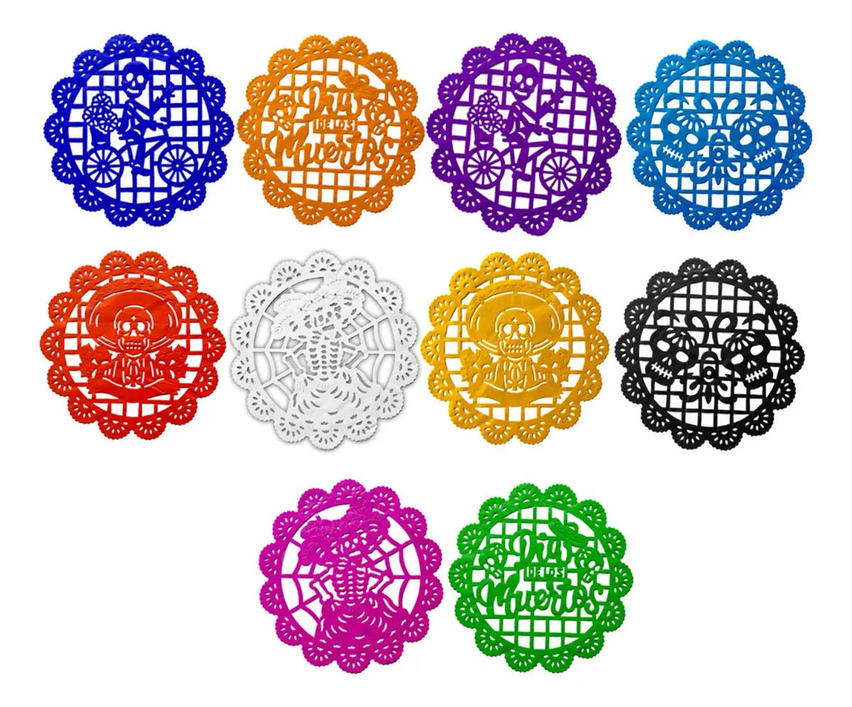 Papel Picado X Bulto 100 Unidades de 20 Gra
