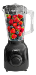 Licuadora 2L Mertec Vaso Plastico MT-022B Negro