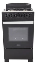 Estufa Haceb Romero 9002397 Torre 50CM Gas Natural Negra