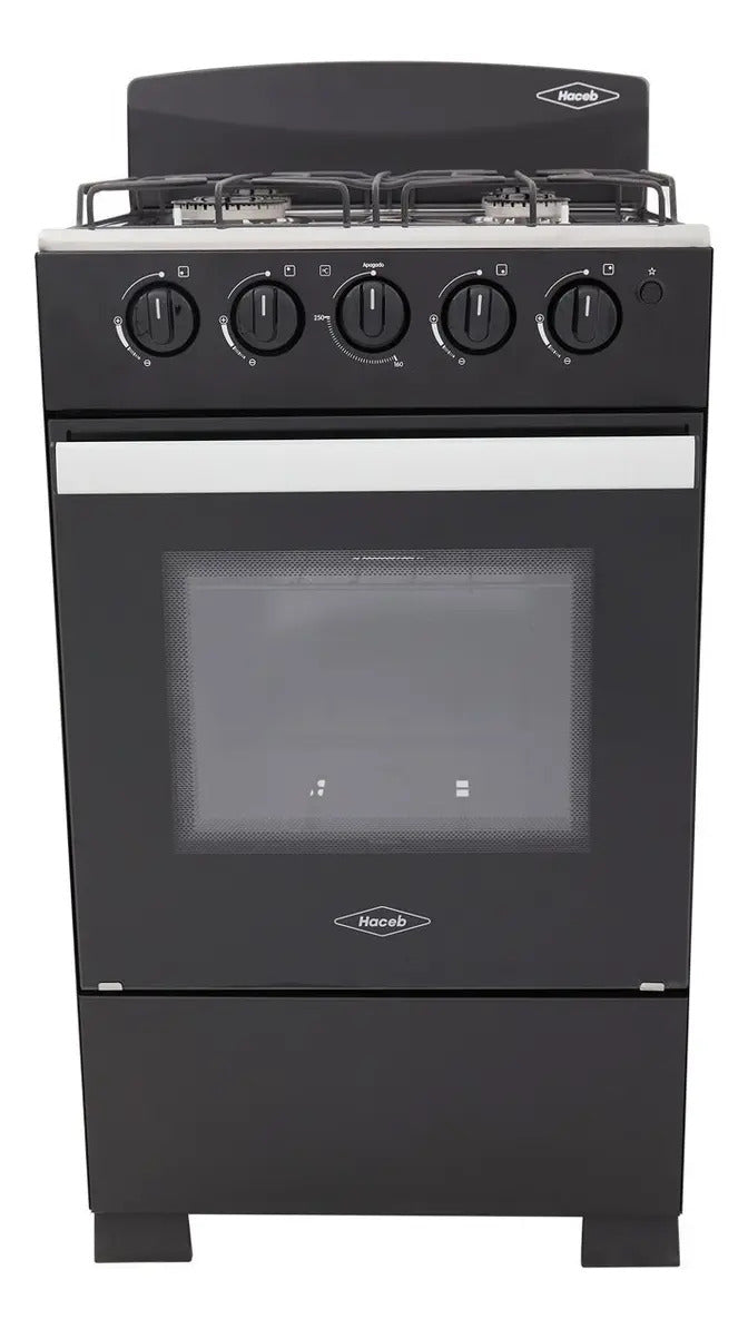 Estufa Haceb Romero 9002397 Torre 50CM Gas Natural Negra