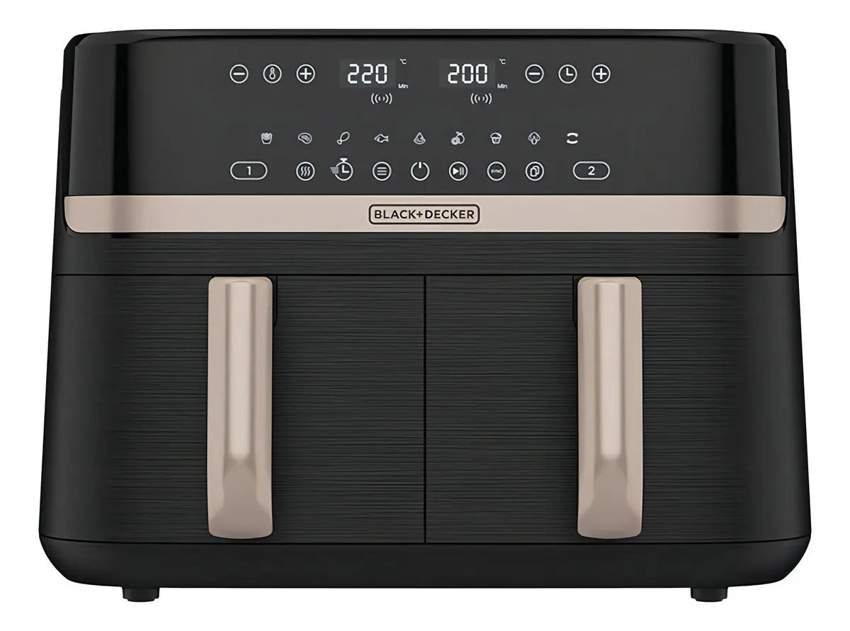 Freidora Aire Black&decker AFBD92-1BDLA 9.0L Doble Cesta N