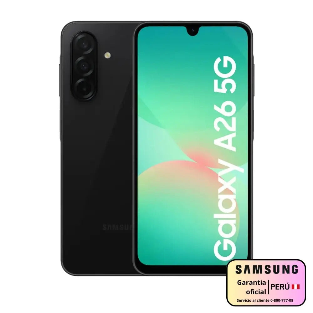 Celular Samsung Galaxy A26 256GB Negro Gv
