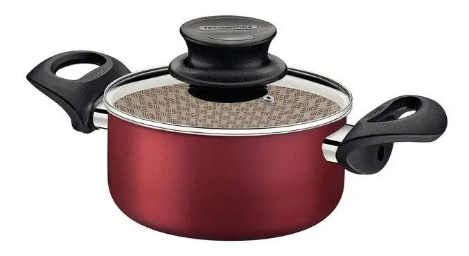 Cacerola L3813+TAPA Vidrio 16CM