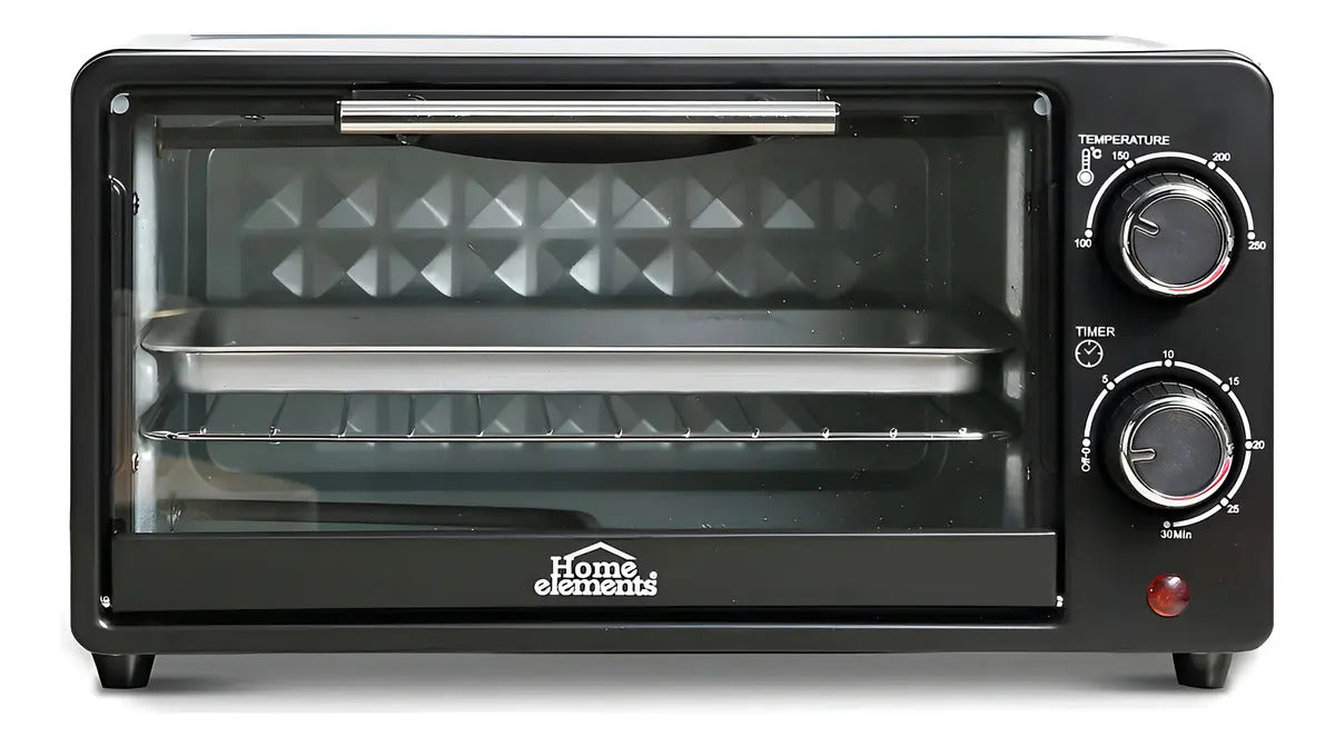 Horno Tostador Home Elements 299901331 9L Negro 800W