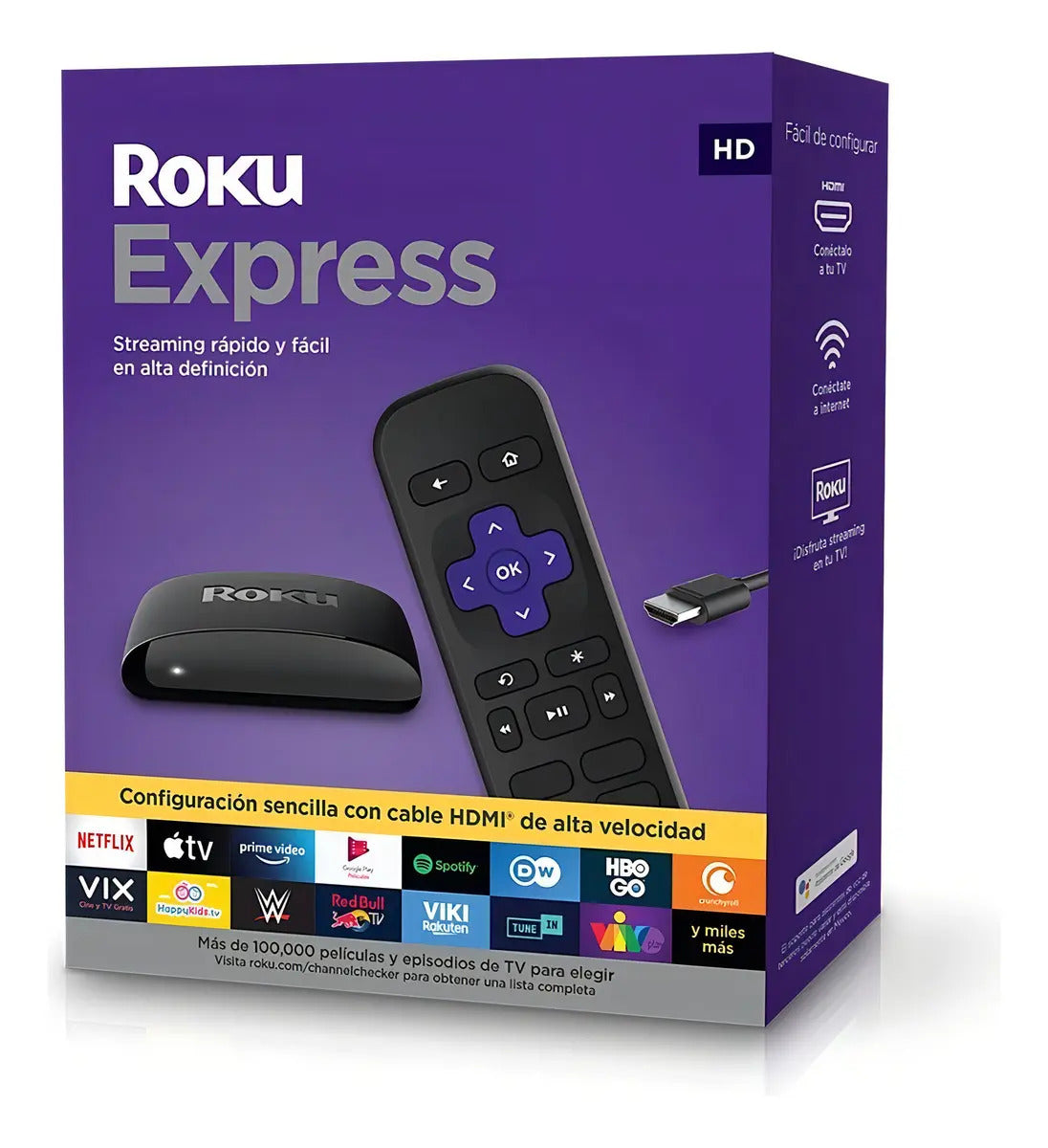 Convertidor Smart TV Roku Express 829610003283