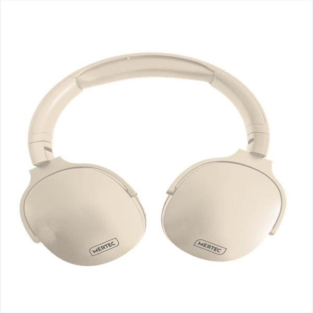 Audifonos Diadema Mertec MT-027W Bluetooth Blanco