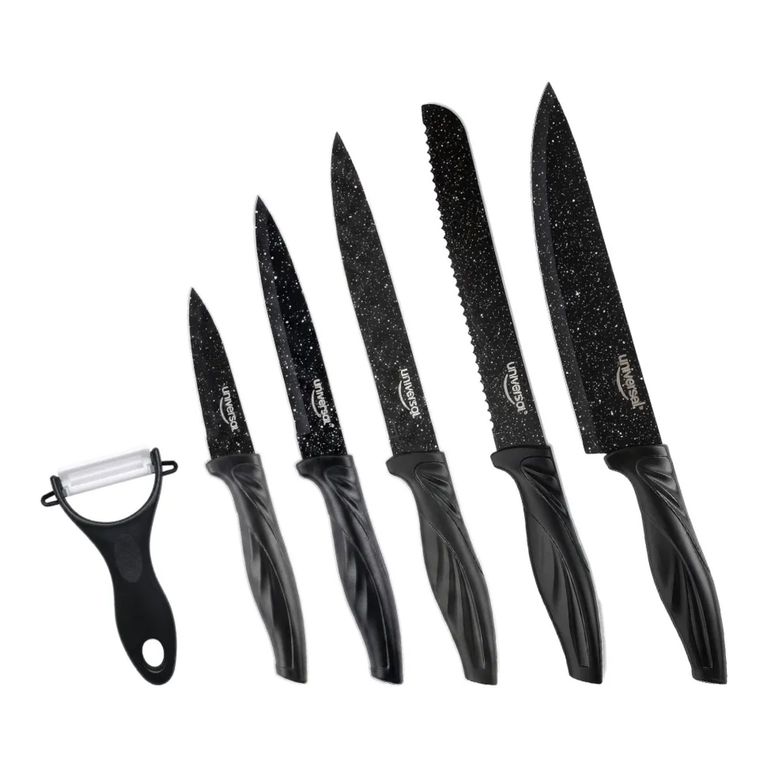 Set X 5 L19545 Universal Cuchillos + Pelador